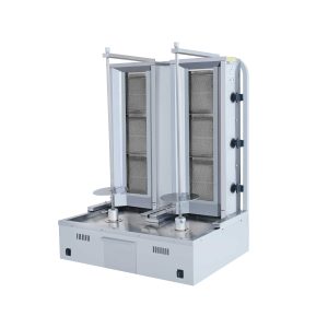 Machine à kebab Double 3 feux en promotion pour restaurant