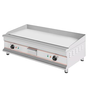 Plancha électrique chrome 100 cm 6000W
