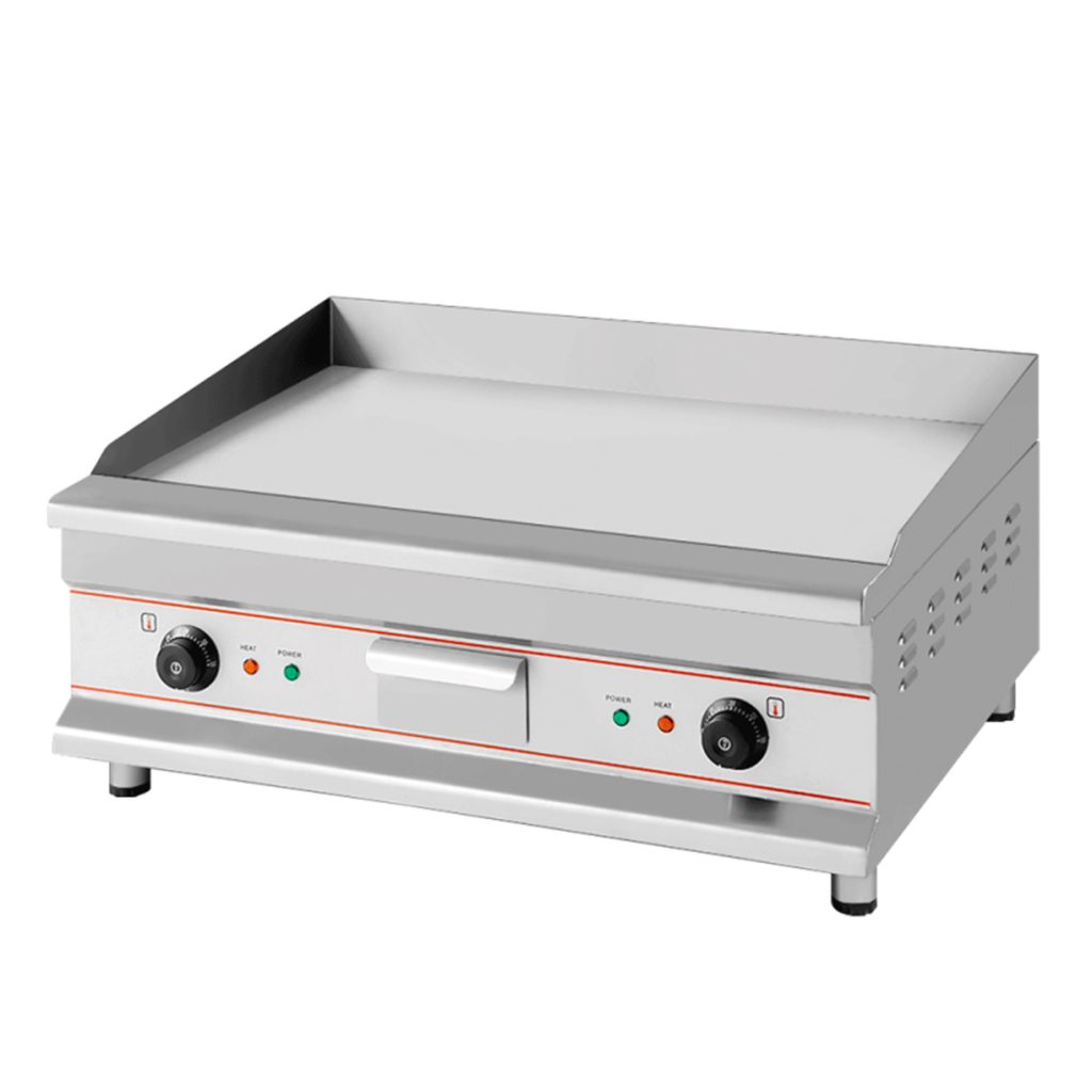 Plancha électrique chrome 75 cm