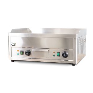 Plancha électrique 66 cm chrome 6000W