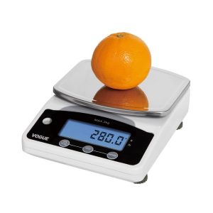 Balance électronique à plateau pour cuisine professionnelle