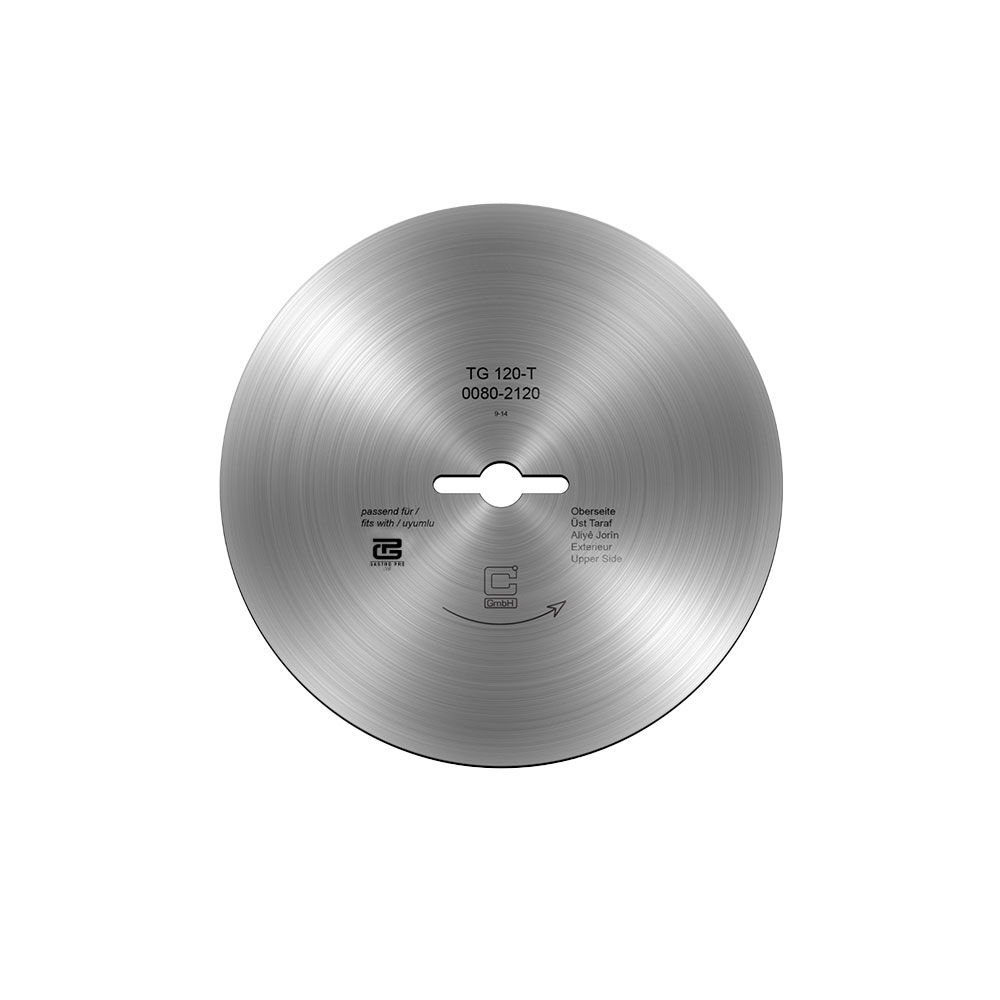 Lame lisse universelle ⌀ 120mm pour couteaux kebab