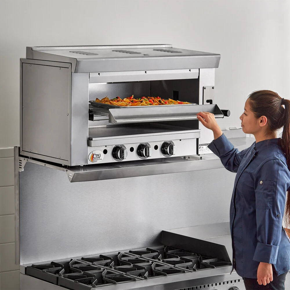 Salamandre professionnelle en cuisine